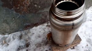 Печь из термоса