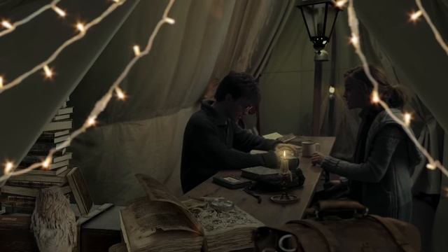 You're Hunting Horcruxes ✨Harry Potter Ambience + Dialogue✨Camping Tent With The Trio | Rain Sounds