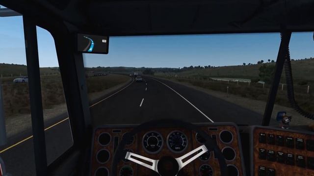 ATS Gameplay | International 9800 | Sheridan WY to Billings MT | Pressure Tank 52,250lb смотреть онлайн