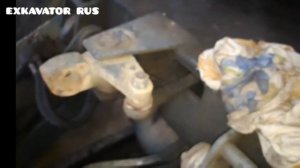 ЭКСКАВАТОР ЕК-14 ТВЭКС,ЗАМЕНА ЦЕНТРАЛЬНОГО КОЛЕКТОРА