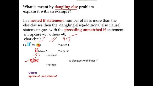 Selection statement in Java смотреть онлайн