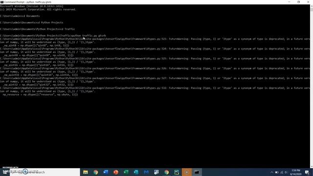 Traffic Project CS 50's AI with Python смотреть онлайн