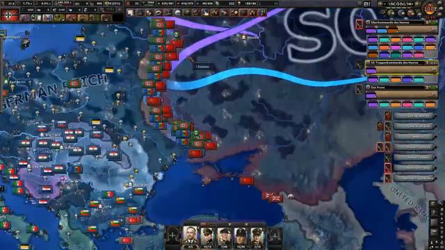LIVE Germany Campaign 12# at HoI4 Black ICE Mod v5.1.5 (Collie v1.10.8) WW2 Strategy Game смотреть онлайн