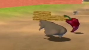 бегемот бежит