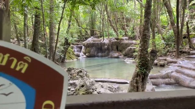 Патайя. Экскурсия на острове Квай. Часть-1. «Плавучий рынок, горячие источники, водопад.»