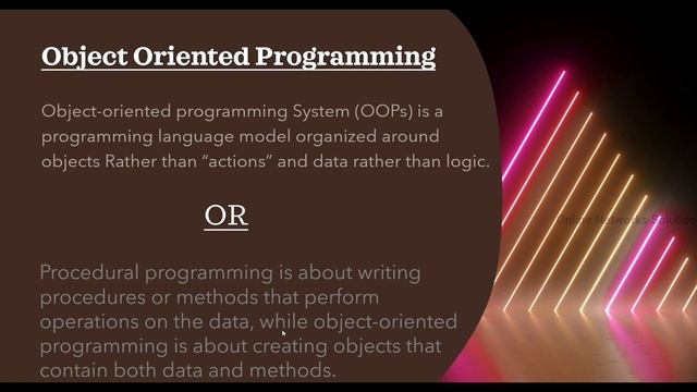 Object Oriented Programming system (OOPs) in Python смотреть онлайн
