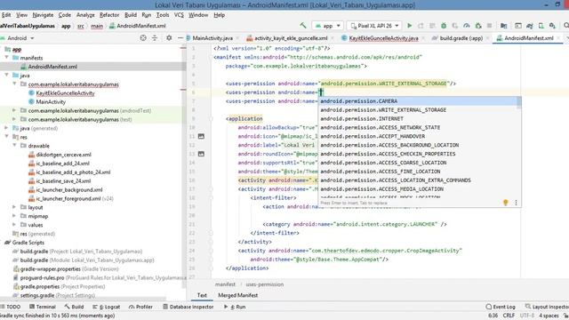 Android Studio Dersleri 2021 SQLite Veri Tabanı Serisi Ders 16: Crop (Resim Kırpma) Galeri смотреть онлайн