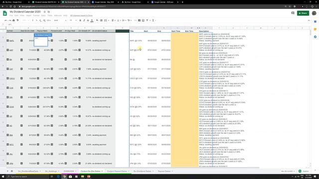 HowTo: Set up Dividend Calendar in Google Calendar with data from SeekingAlpha смотреть онлайн
