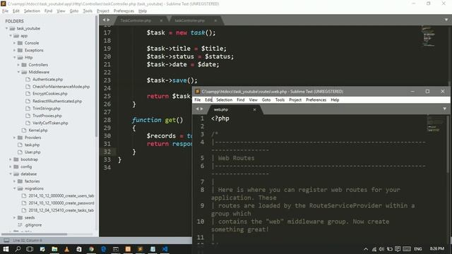 Angular with Laravel || Task Manager - Part 5 || Delete Task (Delete Operation) смотреть онлайн