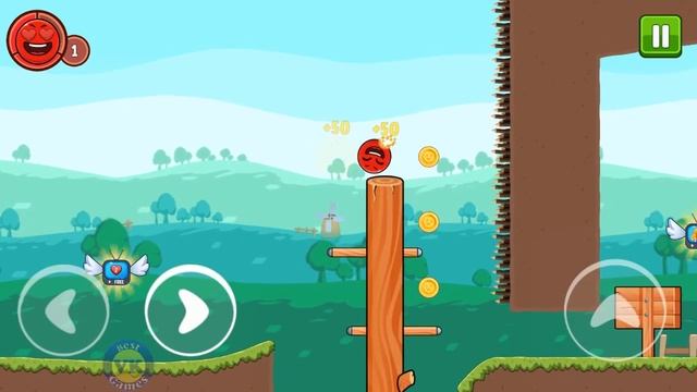 Ultimate Bounce Ball Part.7 Like Red Ball Gameplay No Comentary смотреть онлайн