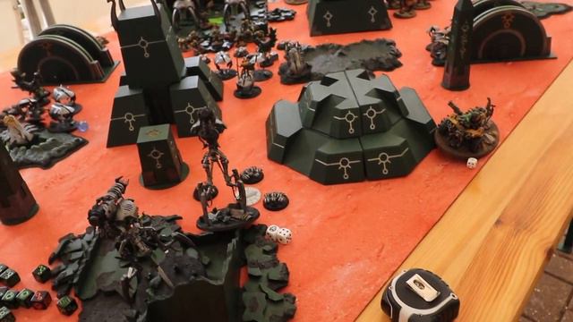 Necron Canoptek List 9th - New Ork Codex Battle Report with 6+ Stevo смотреть онлайн