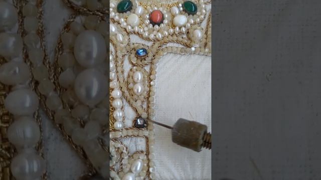 Прорезная техника. Вышивка бисером. Оклад на икону. DIY смотреть онлайн
