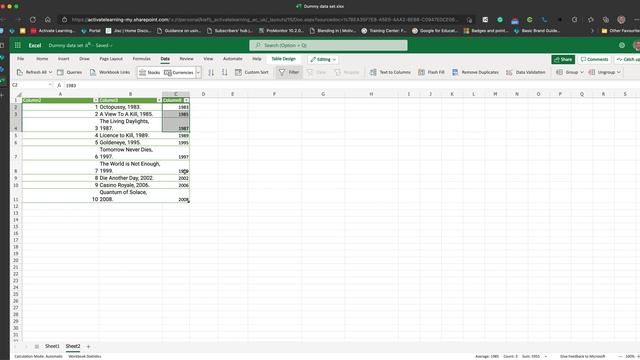 Tips for creating a sample/dummy data set in Microsoft Excel смотреть онлайн