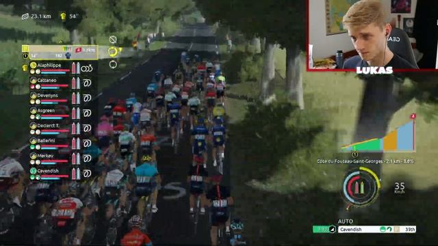 CAVENDISH WINS??? - Quick-Step #4: Tour De France 2021 PS4 Game (PS5 Gameplay) смотреть онлайн