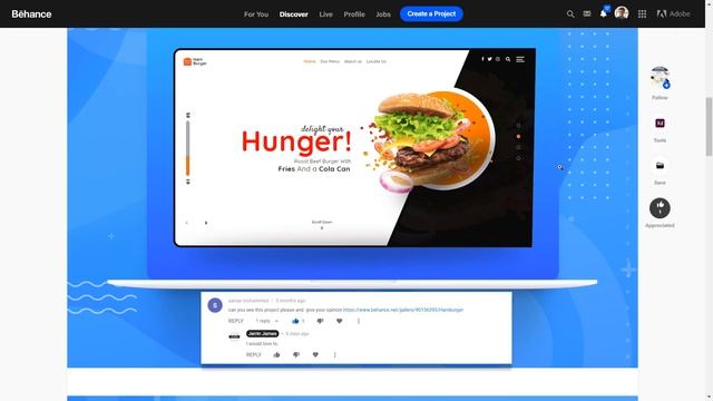 Menu Concept - Adobe XD Tutorial [2020] смотреть онлайн