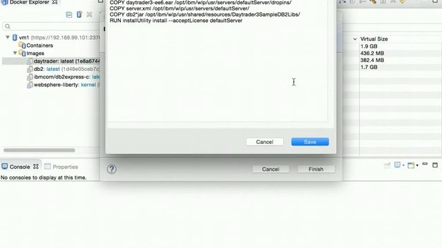 Building and Running Daytrader Application in Containers from Eclipse Docker Tooling смотреть онлайн