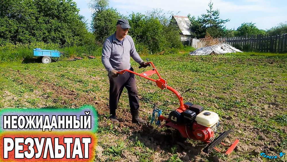 Прополка междурядий картофеля. Пропольники-рыхлители собственными руками. Мотоблок Агат. смотреть онлайн