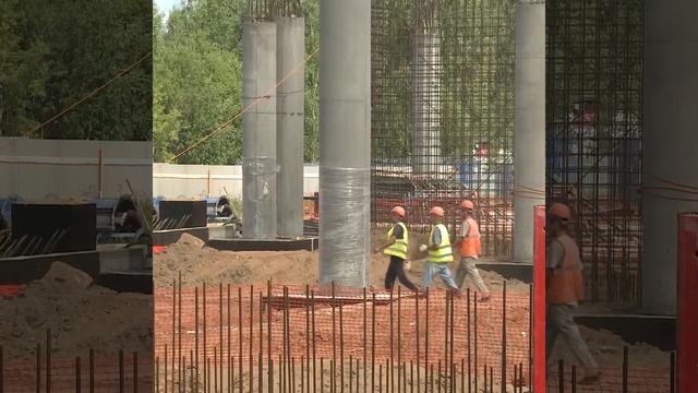 Аэропорт Ижевск. Запуск бетонного завода МЕКА смотреть онлайн