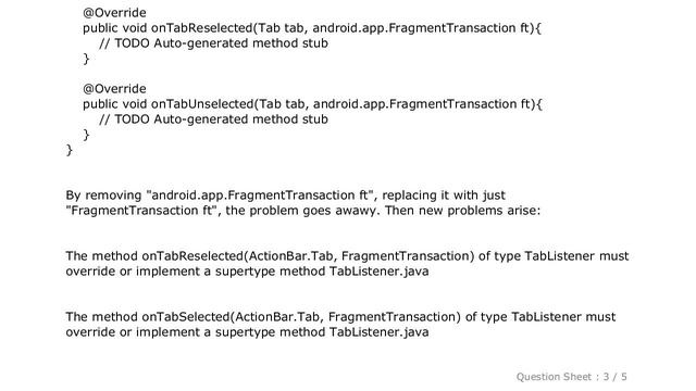 Android : Cannot convert from android.support.v4.app.Fragment to android.app.Fragment смотреть онлайн