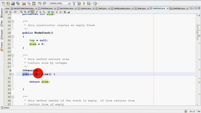 Tut 021 Stack with LinkedList in Java смотреть онлайн