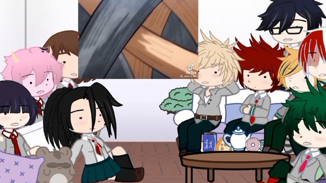 ||Реакция геройской академии на тт/The Reaction Of The Hero Academy To TT/Gacha Club/1-?