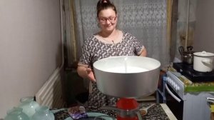 Смотреть всем?!Пропустили молоко на новом сепараторе!Сделала сметану!