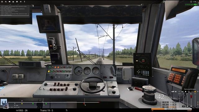 Trainz19 Неофициальный мультиплеер. ЭД4м-0096 смотреть онлайн