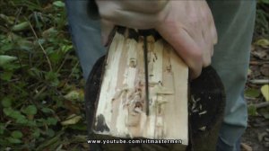 Тест ножа Урман. Нож для туризма из нержавеющего дамаска.