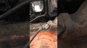 Замена коленвала компрессора Mercedes актрос