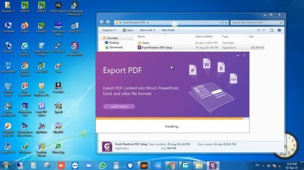 How to install foxit phantom pdf editor