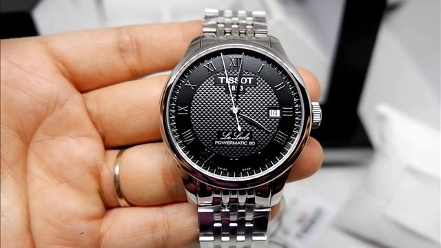 TISSOT LE LOCLE POWERMATIC 80 T006.407.11.053.00 ORIGINAL UNBOXING смотреть онлайн