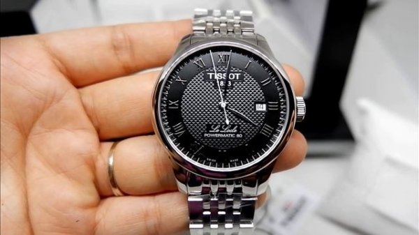 TISSOT LE LOCLE POWERMATIC 80 T006.407.11.053.00 ORIGINAL UNBOXING