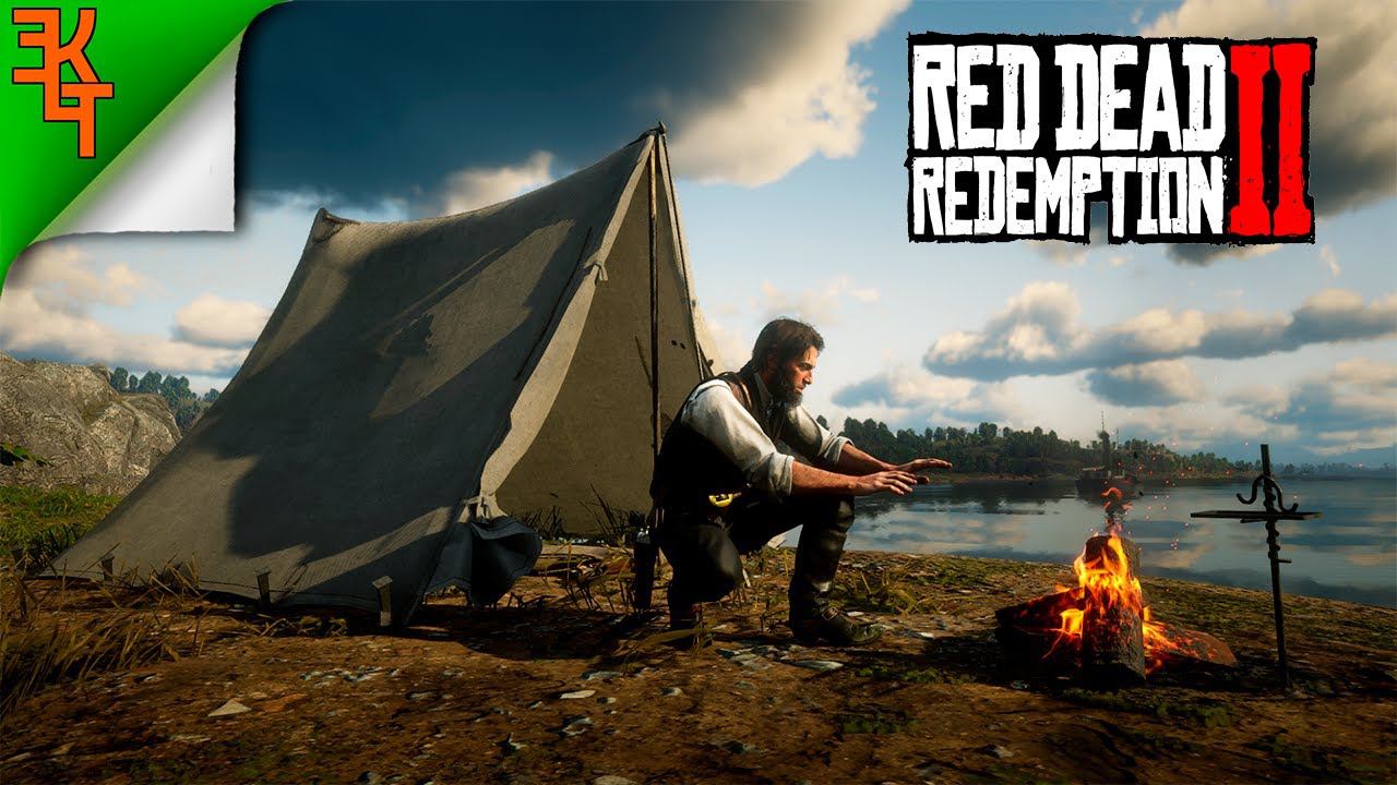 РЕШИЛ ОТДОХНУТЬ У КОСТРА, НО ТУТ... RED DEAD REDEMPTION II смотреть онлайн