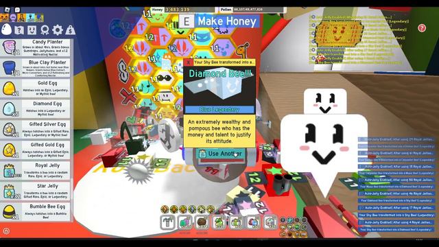 🎄ОТКРЫТИЕ Royal Jelly в БСС! Bee Swarm Simulator 2024🍯! смотреть онлайн