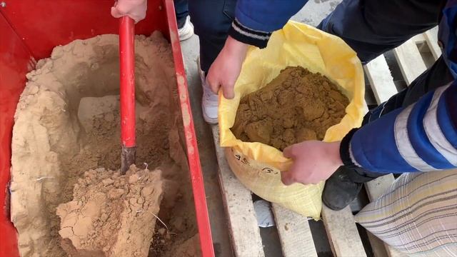 Желтый ПП мешок 55х95 см - испытание на прочность смотреть онлайн