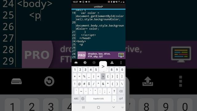 Generando CSS3 y Javascript en HTML5 en el mismo documento index.html смотреть онлайн