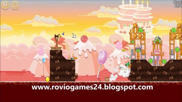 [#28] (19-14) Angry Birds - Golden Egg смотреть онлайн