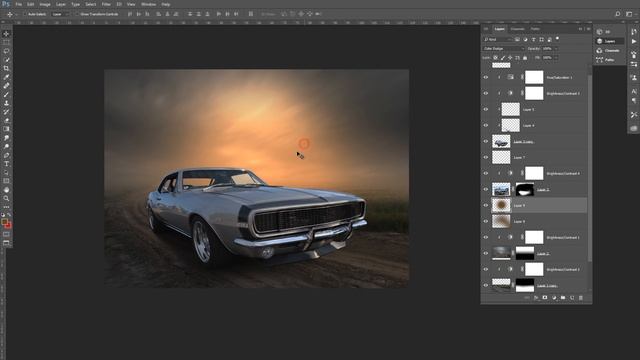 Photoshop Manipulation Tutorial | Realistic Car Motion смотреть онлайн