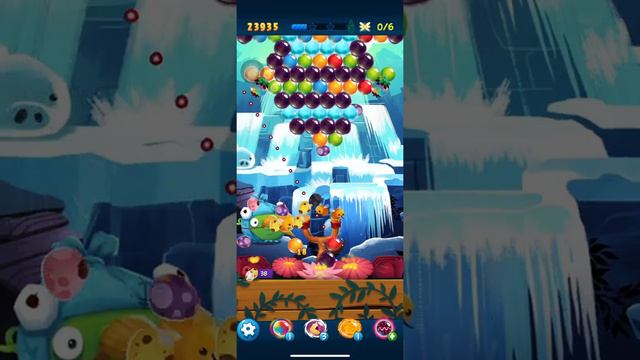 AB POP Angry Birds Level 421-423 game play hard level Win Win with high score! смотреть онлайн