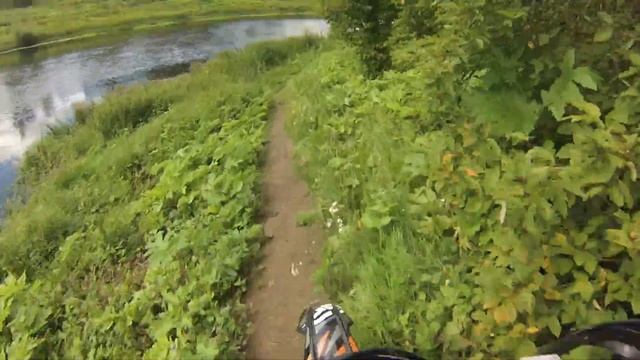 Обкатка нового питбайка GR-X 150 смотреть онлайн