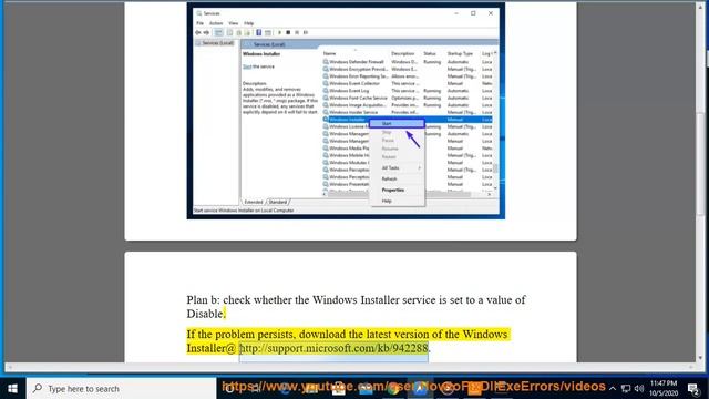 Fix Windows Installer Error 1601 On Windows 10 смотреть онлайн