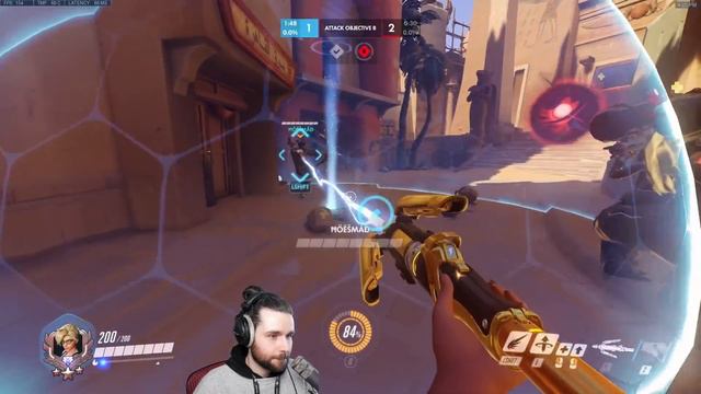 When you carry as Mercy but they only notice the DPS | Overwatch смотреть онлайн