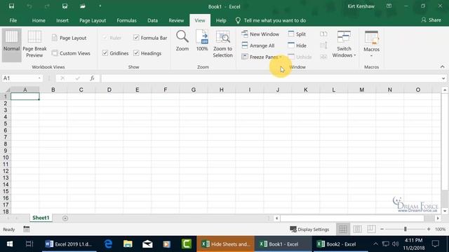 Microsoft Excel 2019 Tutorial for Beginners – How to Use Excel Part 6 смотреть онлайн