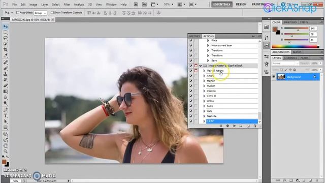 Photoshop Tutorial: How do you add retro effects смотреть онлайн