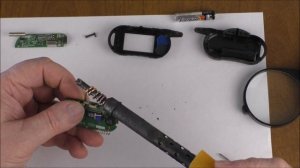 Как я отремонтировал пульт автосигнализации. Быстрый ремонт.