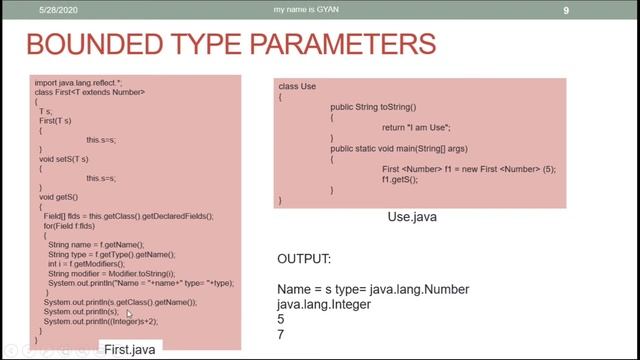 Generics in Java | #7 | Bounded Type Parameters in Generics Java смотреть онлайн