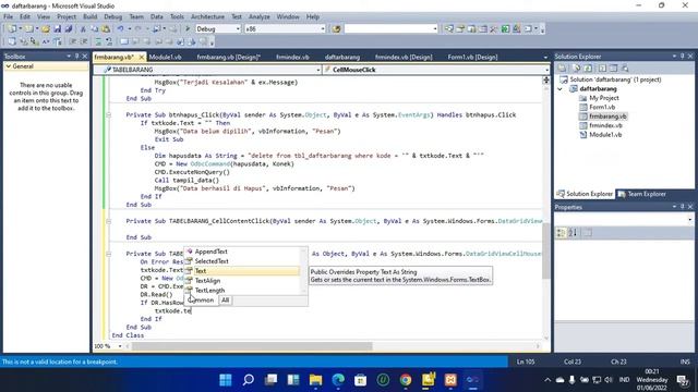 Cara membuat CRUD di VB net dan Database Mysql menggunakan ODBC Konektor Part 2 смотреть онлайн