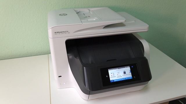 Test Tintenstrahl-Multifunktionsdrucker HP OfficeJet Pro 8730 смотреть онлайн