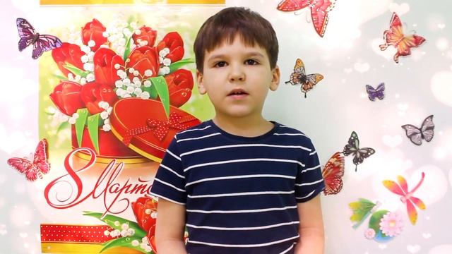 С 8 марта! Детская студия синяя птица. 6 группа, Октябрьский смотреть онлайн