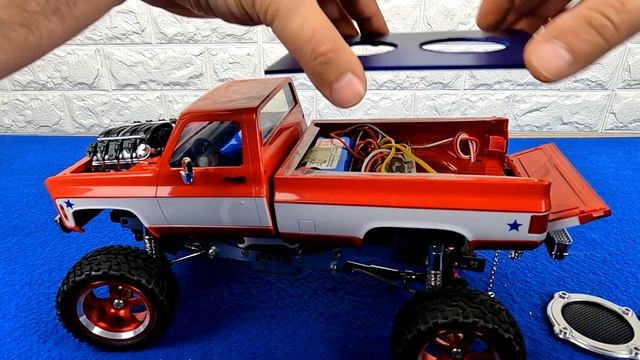 Fms K10 Rc Lowrider Mini Trucks Mods Project Custom Modified Musical Pick-Up Chevrolet 1974 смотреть онлайн